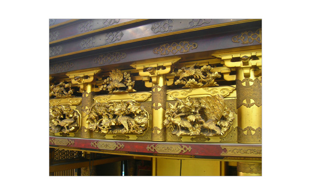 金仏壇のクリーニングのphoto